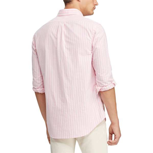 Stripe Slim Fit Striped Oxford Shirt Polo Ralph Lauren 5