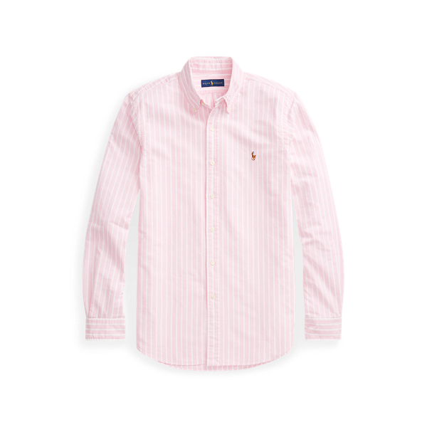 Stripe Slim Fit Striped Oxford Shirt Polo Ralph Lauren 2