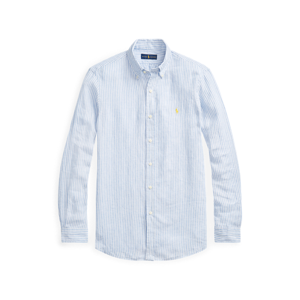 Blue/White Classic Fit Striped Shirt Polo Ralph Lauren 2