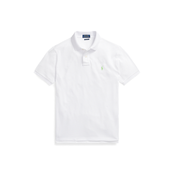 Polo em malha Custom Slim Fit Polo Ralph Lauren em 1