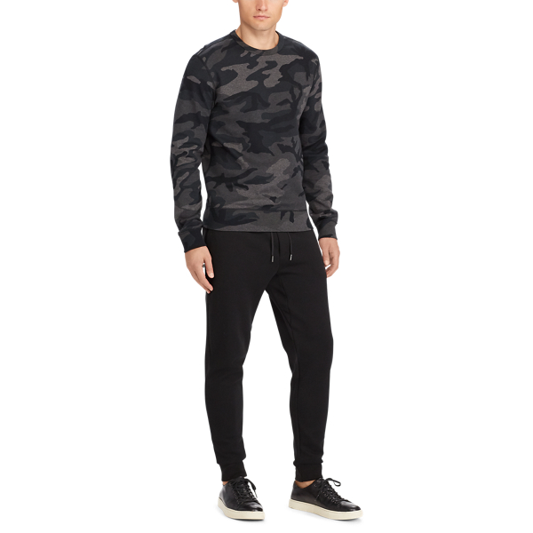 Black Double-Knit Jogger Pant Polo Ralph Lauren 3