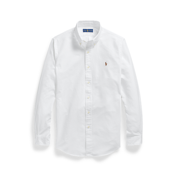Classic-Fit Oxfordhemd Polo Ralph Lauren in Wei&szlig; 2
