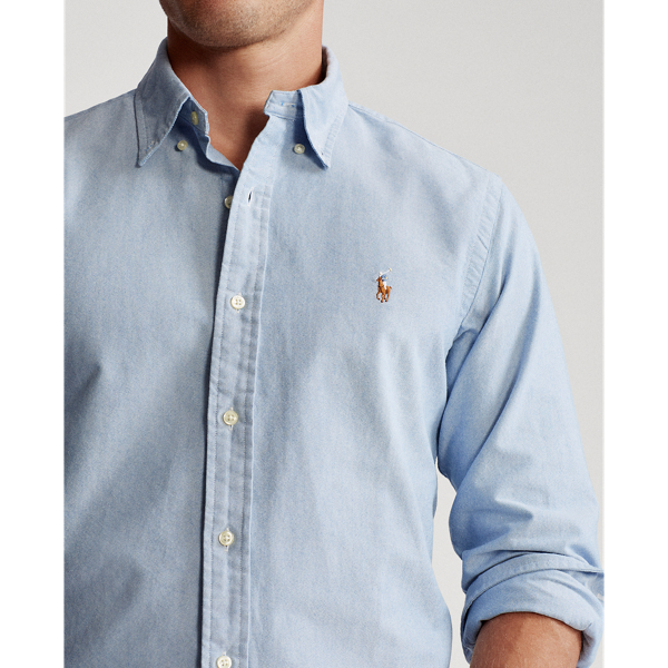 Camisa oxford Slim Fit Polo Ralph Lauren en Azul 5