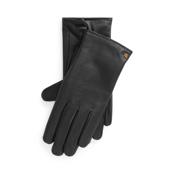 Lederhandschuhe mit Kaschmir