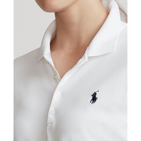 Ceramic White Tailored Fit Pique Golf Polo Ralph Lauren Golf 6