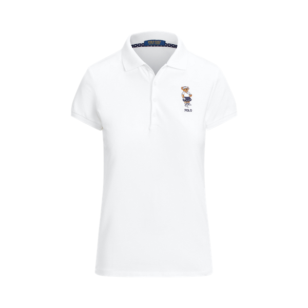 Ceramic White Tailored Fit Bear Golf Polo Ralph Lauren Golf 2