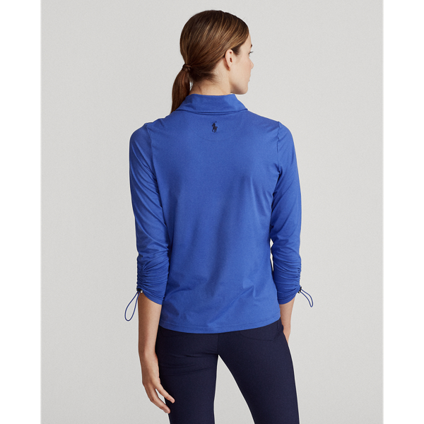 Summer Royal/Refined Navy Performance Jersey Golf Quarter-Zip Ralph Lauren Golf 5