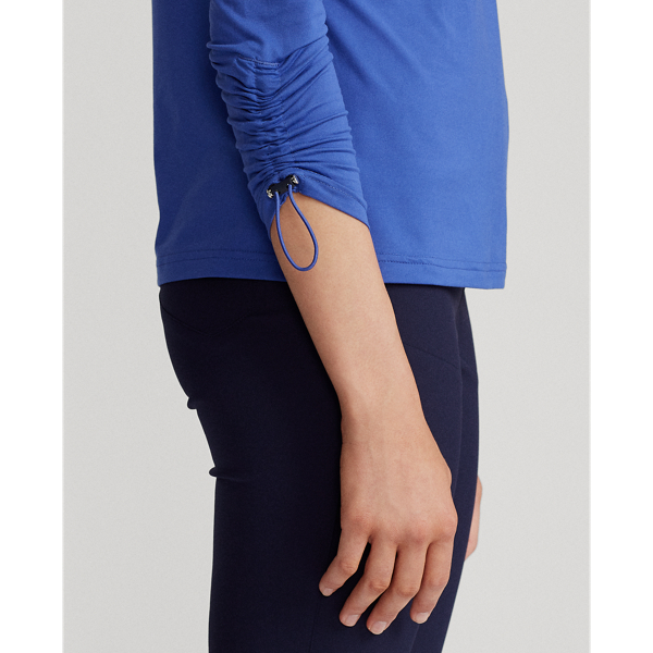 Summer Royal/Refined Navy Performance Jersey Golf Quarter-Zip Ralph Lauren Golf 6