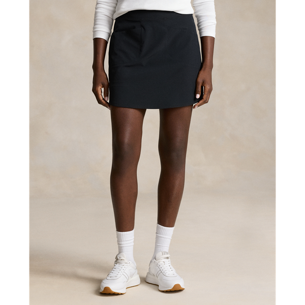 Jupe-short perfor&eacute;e RLX Golf en Noir 4