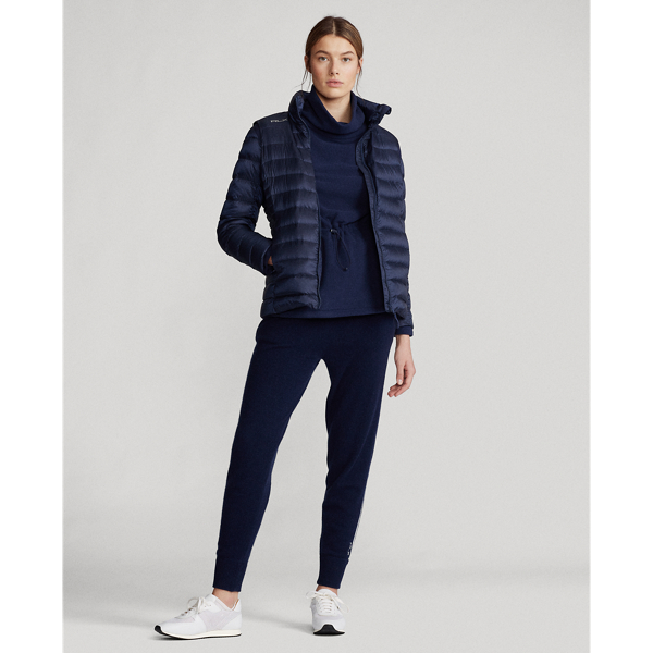 Refined Navy Down-Filled Packable Golf Jacket RLX 4