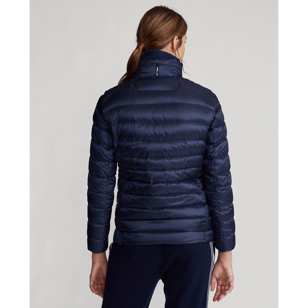 Refined Navy Down-Filled Packable Golf Jacket RLX 5