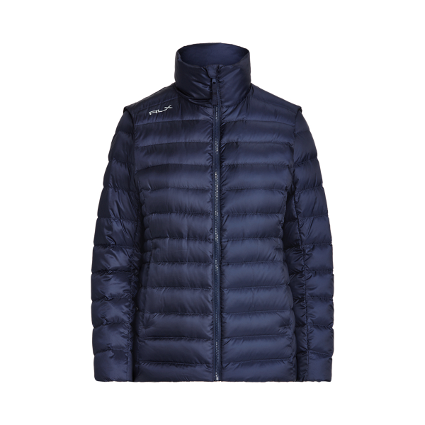 Refined Navy Down-Filled Packable Golf Jacket RLX 2