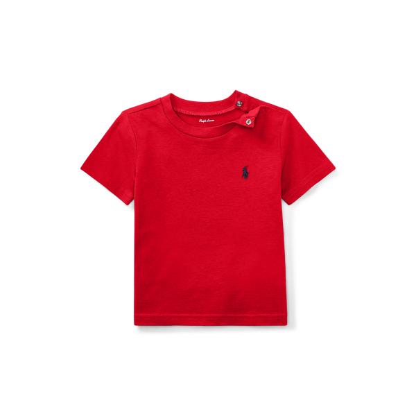 Cotton Jersey Crewneck Tee