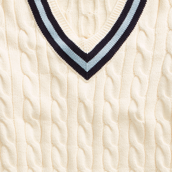 Cricket-Baumwollpullover Polo Ralph Lauren in Creme 3