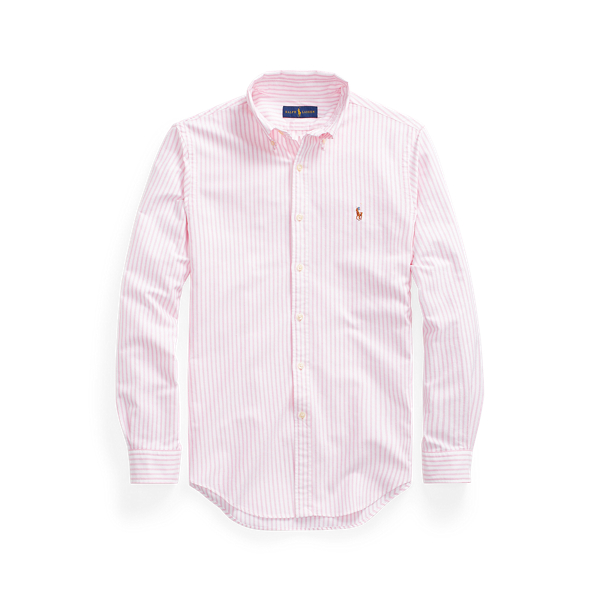 Slim Fit Striped Oxford Shirt