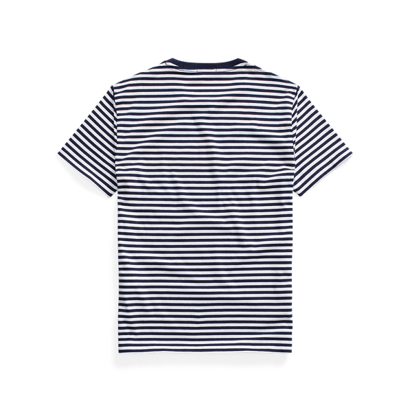 Cruise Navy/White Custom Slim Striped T-Shirt Polo Ralph Lauren 2