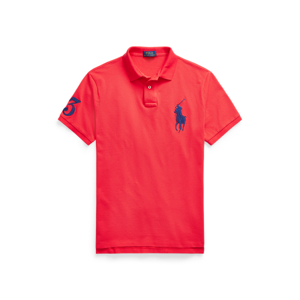 Custom Slim Fit Mesh Polo Polo Ralph Lauren 1