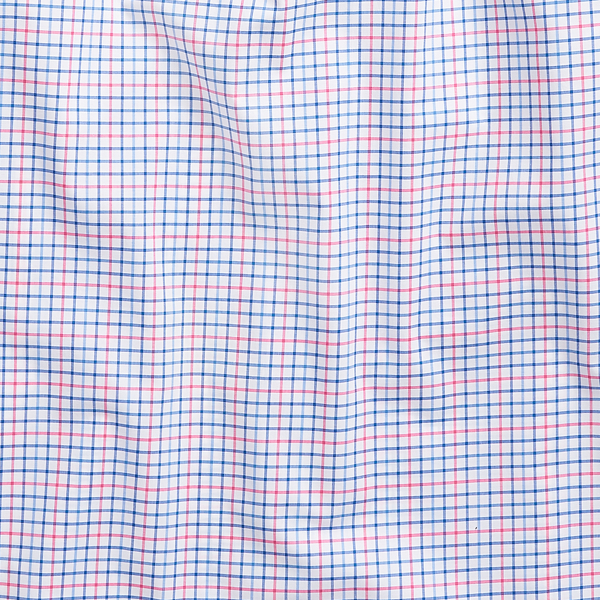 Blush/Navy Classic Fit Checked Shirt Polo Ralph Lauren 4