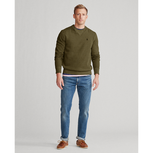 Company Olive Cotton-Blend-Fleece Sweatshirt Polo Ralph Lauren 3