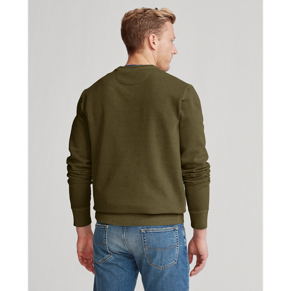 Company Olive Cotton-Blend-Fleece Sweatshirt Polo Ralph Lauren 4