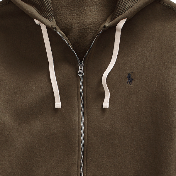 Company Olive Cotton-Blend-Fleece Hoodie Polo Ralph Lauren 3