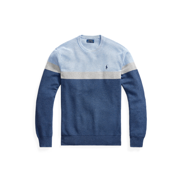 Color-Blocked Cotton Sweater Polo Ralph Lauren em 1