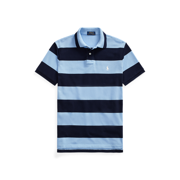 Custom Slim Fit Mesh Polo Shirt Polo Ralph Lauren 1