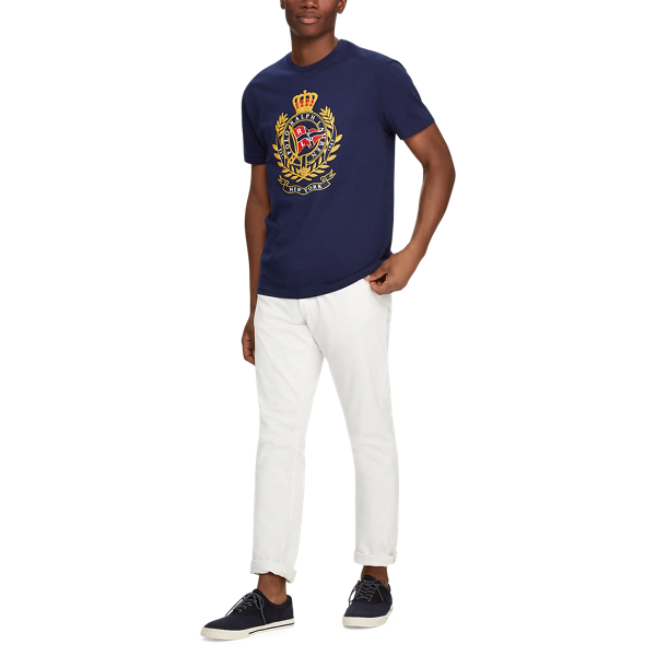 Cruise Navy Classic Fit Crest-Graphic Tee Polo Ralph Lauren 3