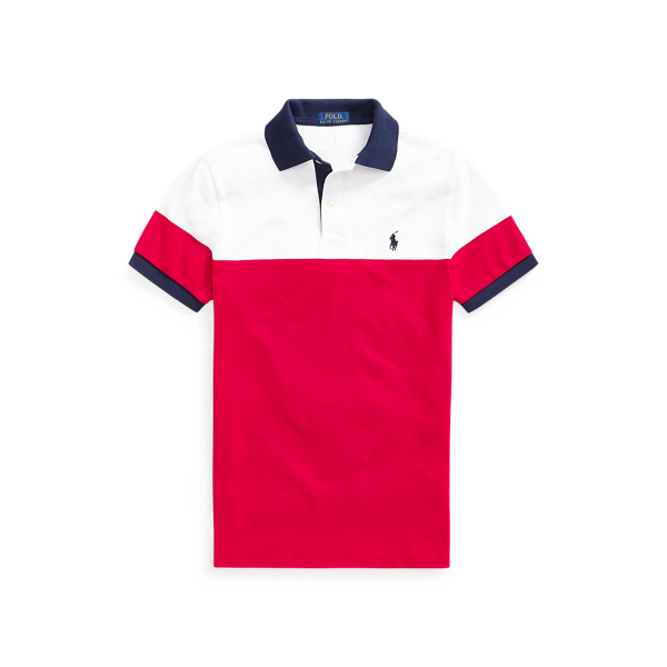 Custom Slim Fit Mesh Polo Polo Ralph Lauren 1