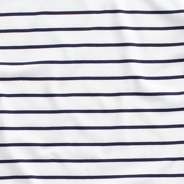 White/Refined Navy Custom Slim Soft Cotton Polo Polo Ralph Lauren 4