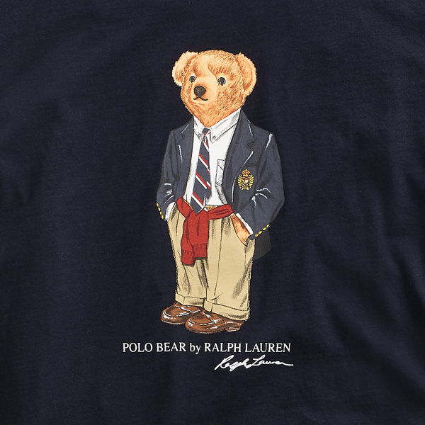 Aviator Navy Classic Fit Polo Bear T-Shirt Polo Ralph Lauren 3