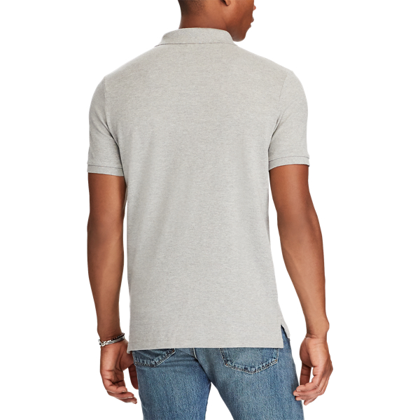 Classic-Fit Poloshirt aus Piqu&eacute; Polo Ralph Lauren in Lawrence-Grau meliert 4