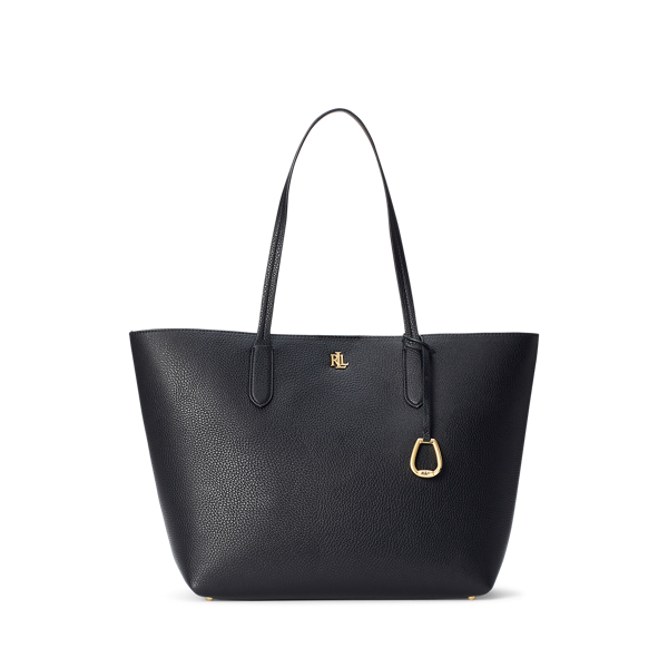 Faux-Leather Medium Tote