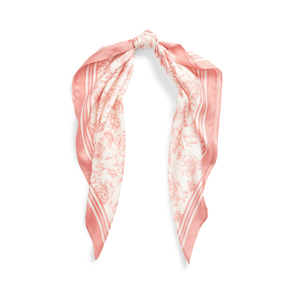 Alexa Floral Silk Scarf