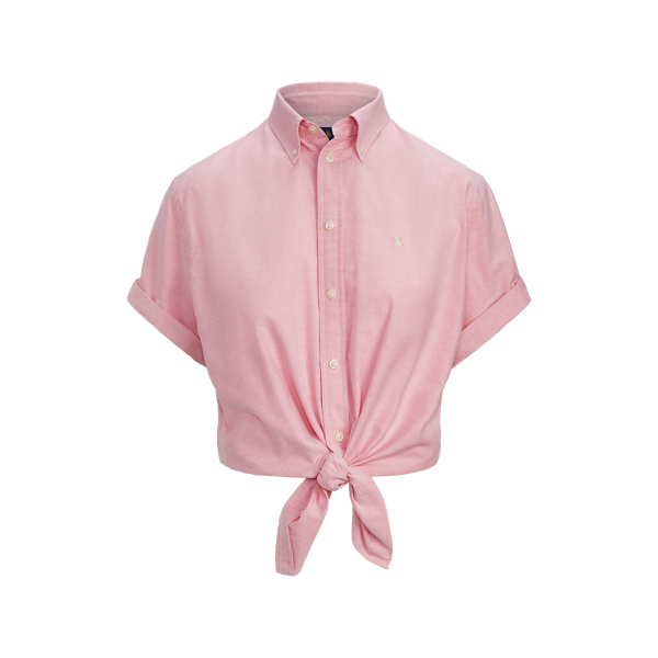 Cotton Oxford Self-Tie Shirt