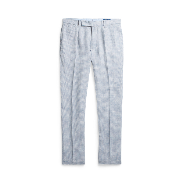 Slim Fit Linen Trouser