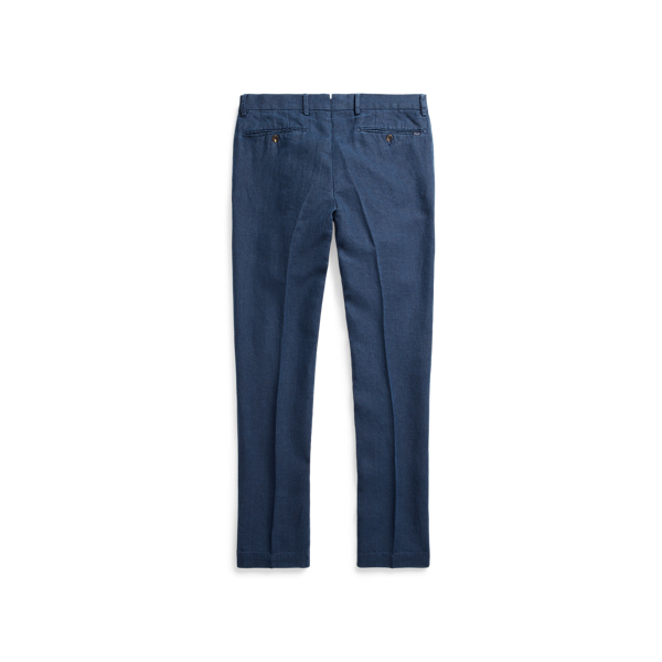 Aviator Navy Slim Fit Linen Trouser Polo Ralph Lauren 2