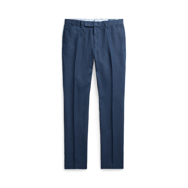 Pantalon slim lin Polo Ralph Lauren en 1