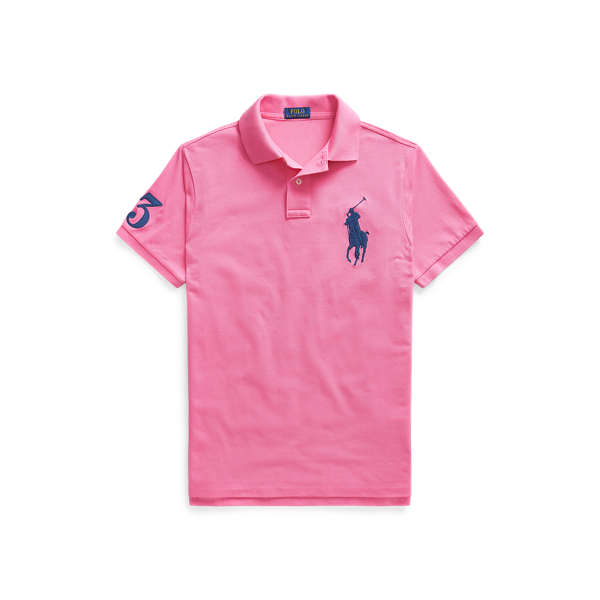 Custom Slim Fit Mesh Polo Polo Ralph Lauren 1