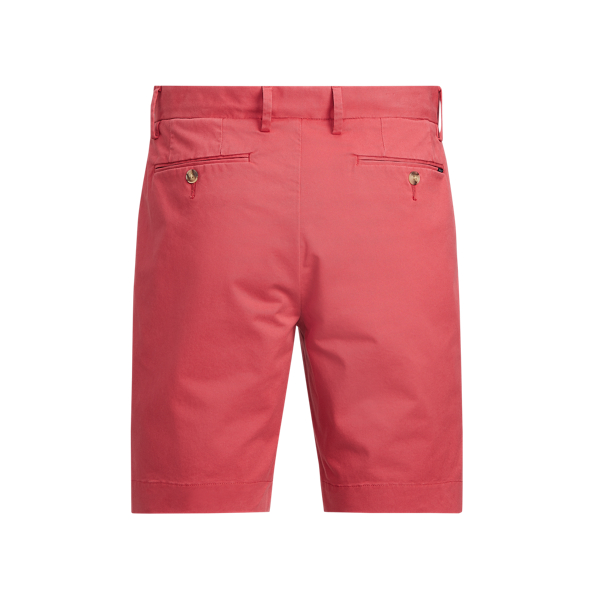 Nantucket Red Stretch Straight Fit Twill Short Polo Ralph Lauren 2