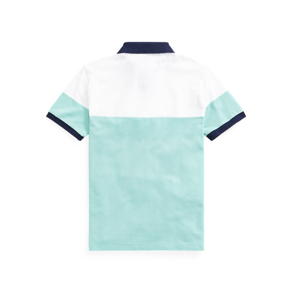 Bayside Green Multi Custom Slim Fit Mesh Polo Polo Ralph Lauren 2