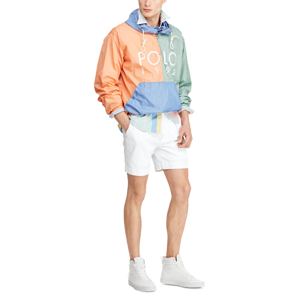Blue/Coral/Mint Polo 1992 Popover Jacket Polo Ralph Lauren 3