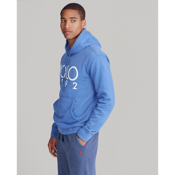 Bastille Blue Polo 1992 Fleece Hoodie Polo Ralph Lauren 4