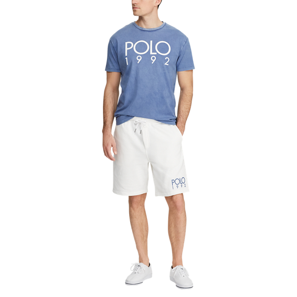White Polo 1992 Fleece Short Polo Ralph Lauren 3