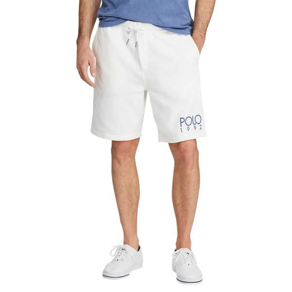 White Polo 1992 Fleece Short Polo Ralph Lauren 4