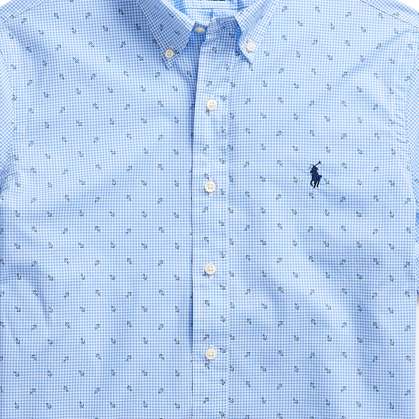 Anchor Classic Fit Anchor-Print Shirt Polo Ralph Lauren 3