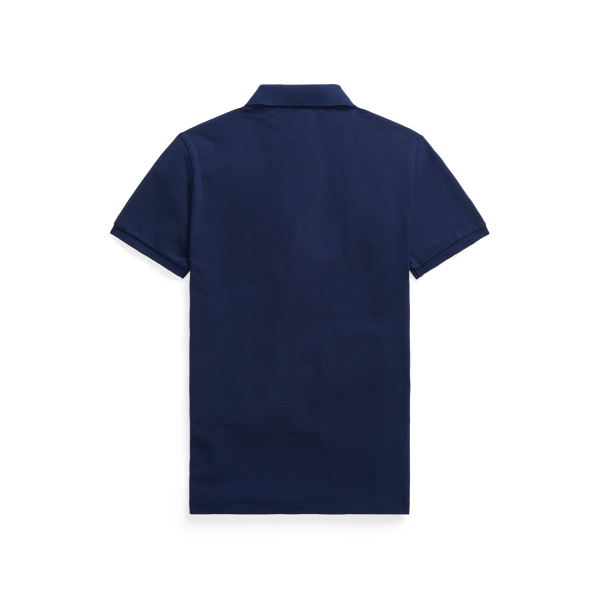 Cruise Navy Custom Slim Fit Mesh Polo Polo Ralph Lauren 2