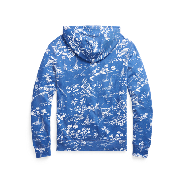 Blue Marlin Tropical Spa Terry Hoodie Polo Ralph Lauren 2