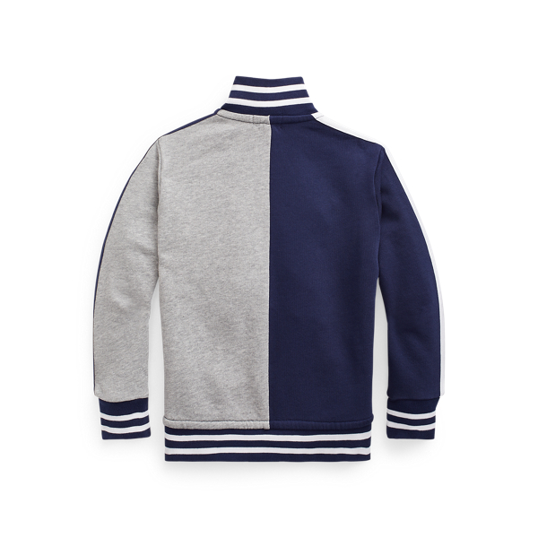 Newport Navy Cotton French Terry Jacket Boys 2-7 2