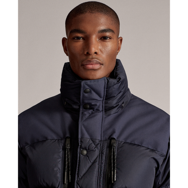Classic Chairman Navy Water-Repellent Down Jacket RLX 7